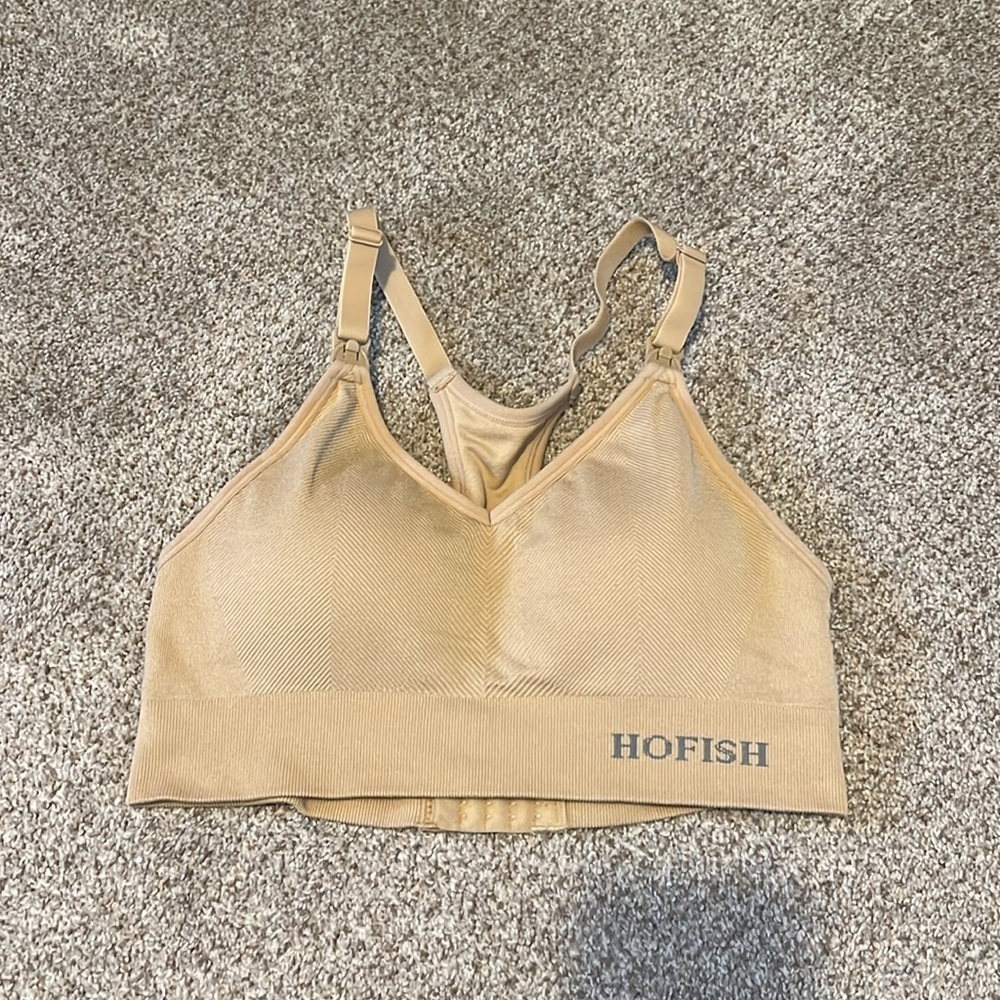 HOFISH Support Nursing Bras for Breastfeeding - Picture 4 of 9